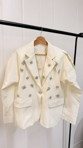Blazer à strass
